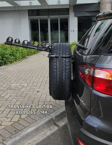 Suporte Bike para Estepe Transbike EcoSport Spin Activ Cross Fox - Centro Curitiba