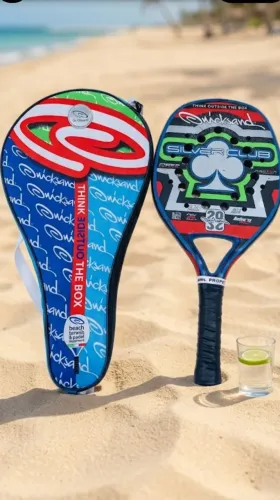 Raquete beach tênis tennis Quicksand SilverClub nível intermediário/avançado