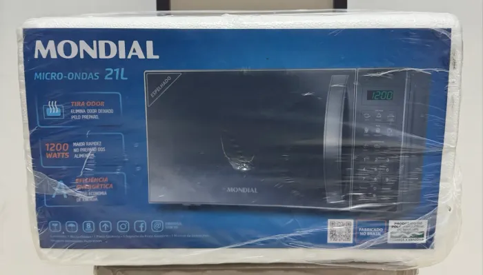 Microondas Mondial Espelhado 21L 127V
