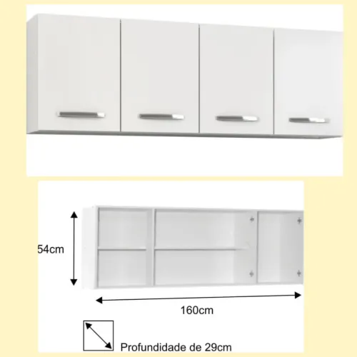 Armário aéreo 1.20cm - entrego hoje 