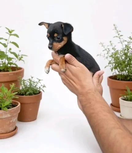 filhotes de Pinscher