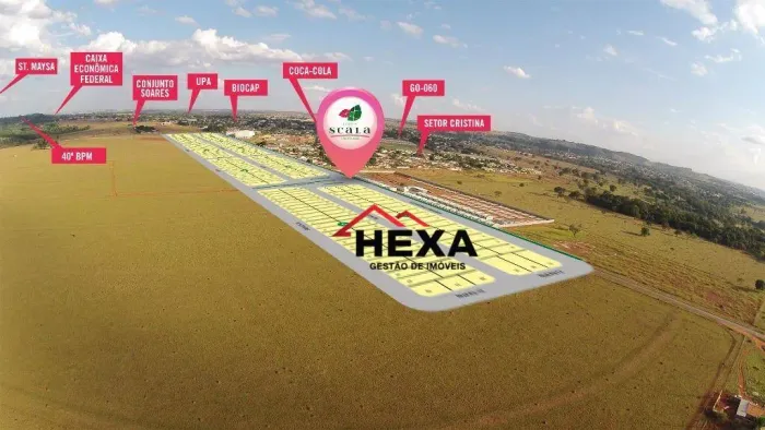 Terreno à venda, 250 m² por R$ 120.000,00 - Jd Escala - Trindade/GO