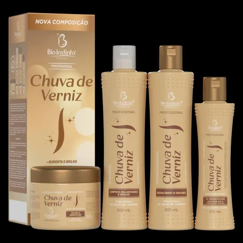 Kit profissional chuva verniz
