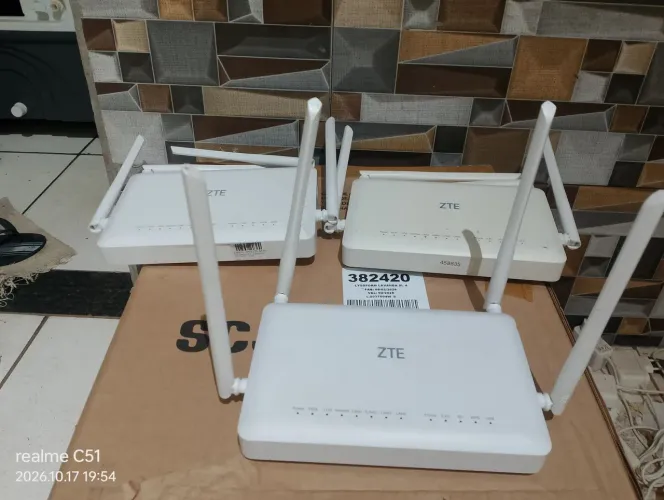 Ont ZTE wi-fi6 sem fonte lote 10 peças