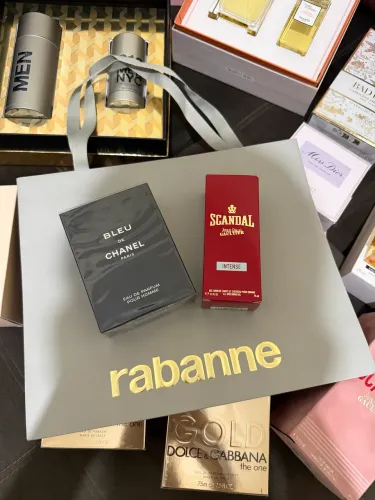 Kit Importado - Chan?L Bleu EDP 100ML + Gel De Banho 75ML Jean Paul 