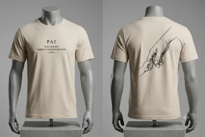 Blusas dia dos Pais