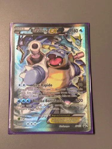 Carta Pokémon Blastoise Ex