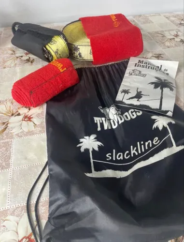 SLACKLINE TWODOGS COMPLETO (bom estado)