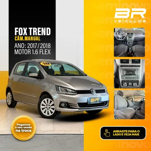 Volkswagen Fox Trendline 1.6 Flex 8V 5P 2018
