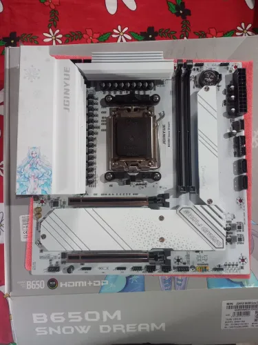 Placa-Mãe JGINYUE B650M Snow Dream