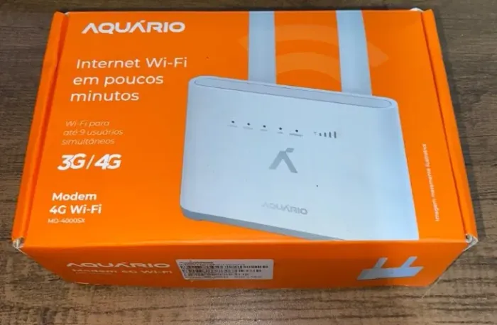 Modem Roteador Aquário MD-4000SX