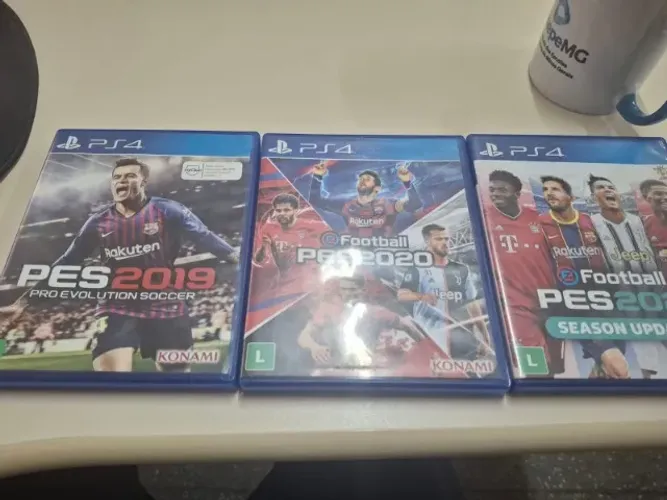 PES 2019, 2020 e 2021 para ps4