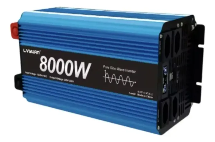 Inversor Lvyuan 8000w/4000w 24v 110v (Usado)