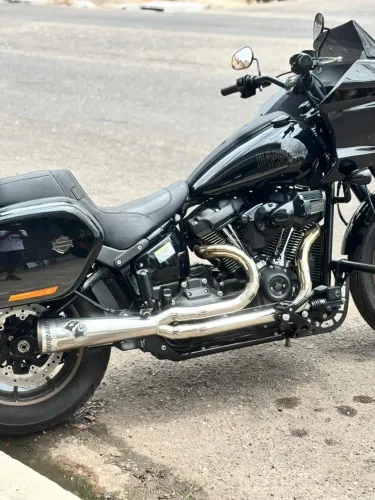 Escape esportivo pra Harley
