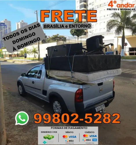 Frete - pequenos fretes em todo DF 