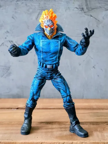Boneco Ghost Rider (motoqueiro Fantasma) - Marvel Select (Usado)
