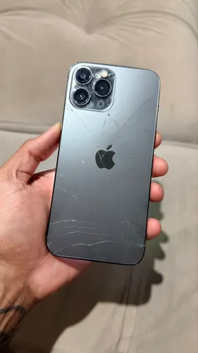 iPhone 13 Pro Max 128GB Grafite - Funciona Perfeitamente