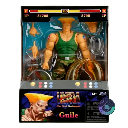 GUILE STREET FIGHTER JADA TOYS - LACRADO