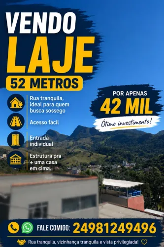 VENDO LAJE!! RIO CLARO RJ