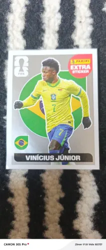 Card do Vinícius junior prata 2026