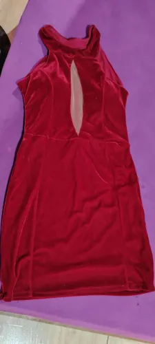 Vestido camurça