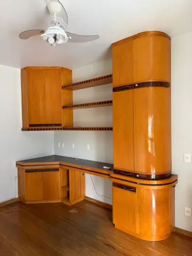 Móvel Planejado para Home Office ou Quarto - Madeira Natural