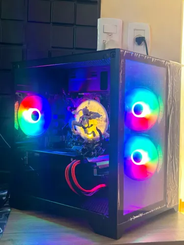 Pc Gamer i7 8700 Tuf Gaming Rx 580 8gb 16gb DDR4