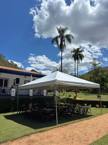 TENDA 6x6 TUBULAR GALVANIZADA NA PROMOÇÂO!!!  R$ 4.427,97 em até 12x Sem Juros no cartão  