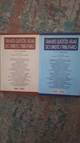 Questões Questões Atuais do Direito Tríbutario volume 11 e 14
