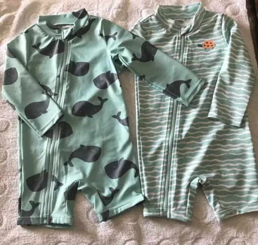 Kit 2 pcs praia Carter?s menino TAM 18m