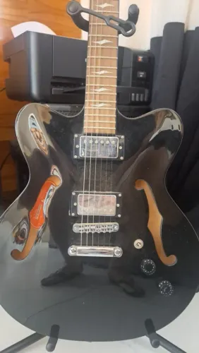 Guitarra Semi-Acústica Tagima Seattle Preta
