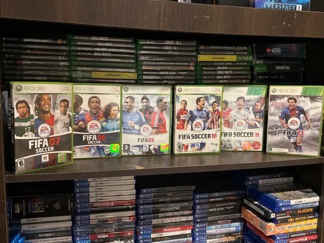 FIFA original do 07 ao 17 venda e trocas