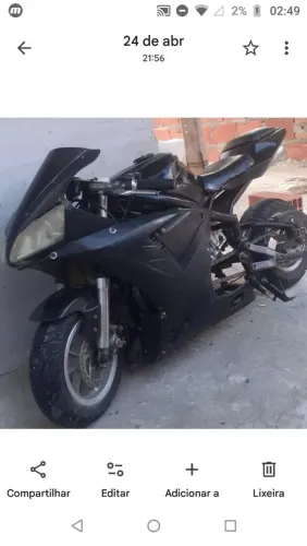 Mini moto Kawasaki ninja 