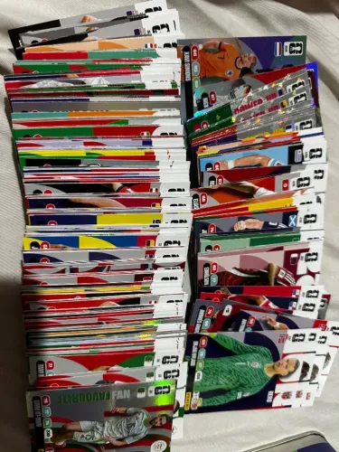 Kit 200 cards Adrenalyn panini copa 2026