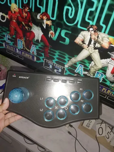 Controle Arcade Fliperama Nygacn (PC / PS3 / Smart TV) - Perfeito para KOF