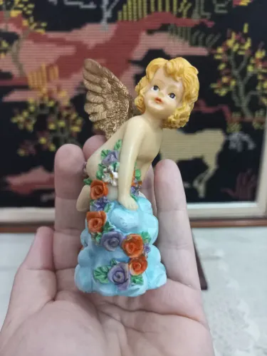 Querubim anjinhos em resina