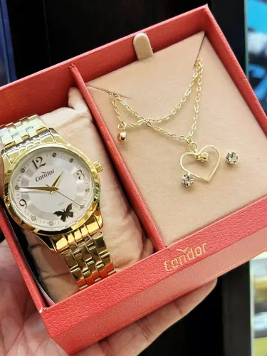 Relógio Feminino Condor Dourado