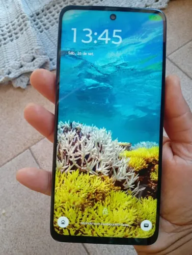 Moto G17 128gb sem detalhes caixa e carregador