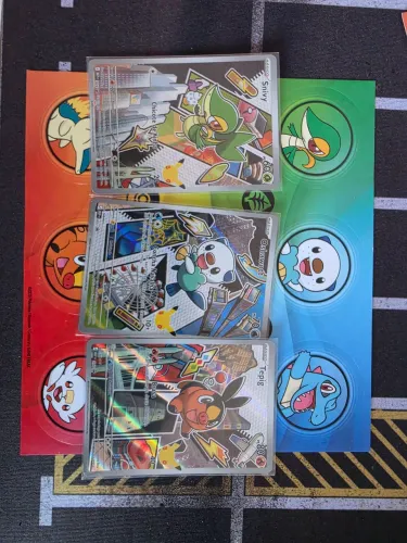 Trio pokemon parceiro inicial 2