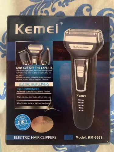 Barbeador e maquina shaver kemei