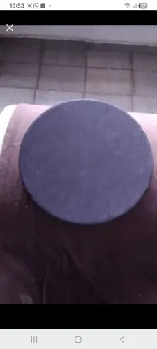 Pad de Estudo Luen Dudu Portes Silent Practice Pad 08" com Borda Alta para Rim Shot
