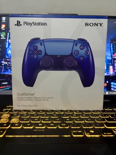 Controle PS5 Chroma Índigo Azul LACRADO