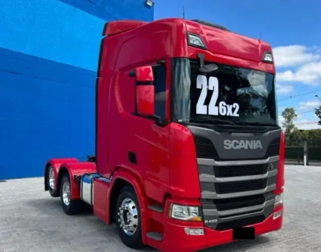 Scania R450 6x2 ano 2022 - Unico Dono