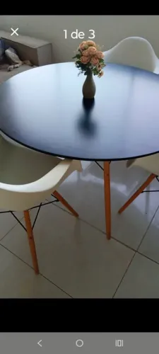 Mesa 4 cadeiras nova 