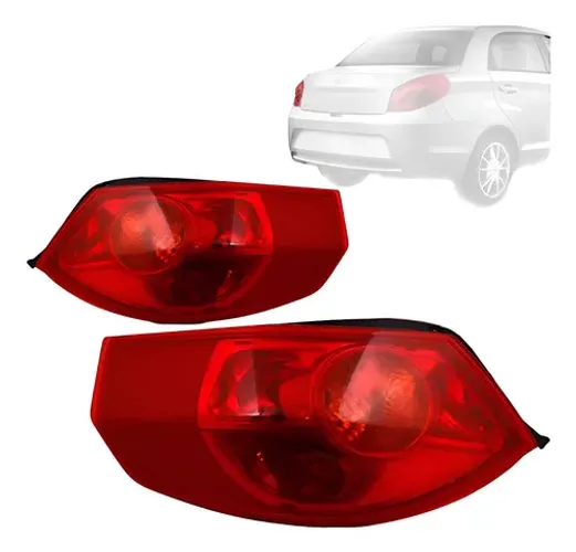 Par Lanterna Traseira Chery Celer 2012 Até 2015 Sedan Ambos Lados