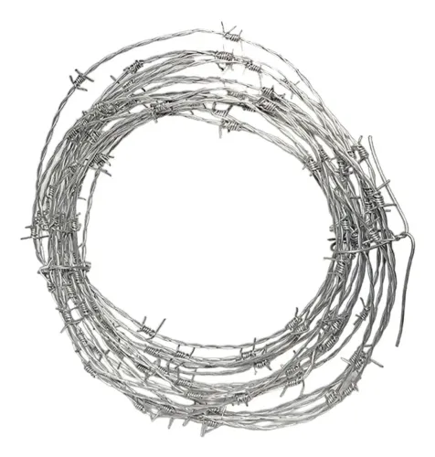 Arame Farpado galvanizado 4 metros 