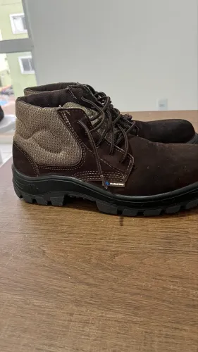 Bota de segurança Marluvas (Nobuck marrom)