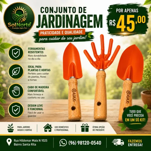Kit para Jardinagem
