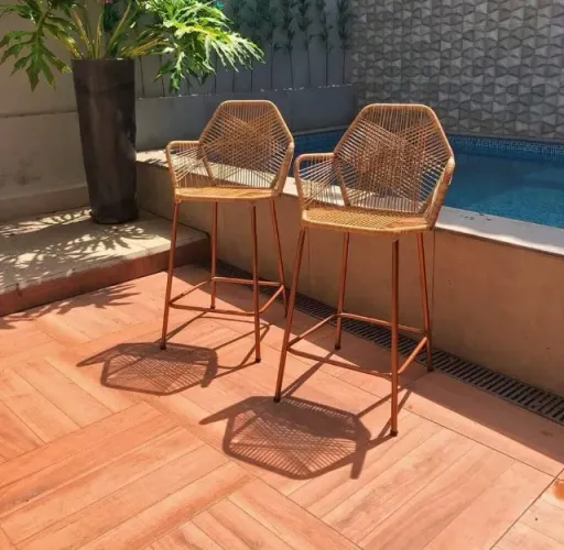 BANQUETA PRISMA ALTA PATRA BALCÃO, ILHA GOURMET, BANACADA (UNIDADE)