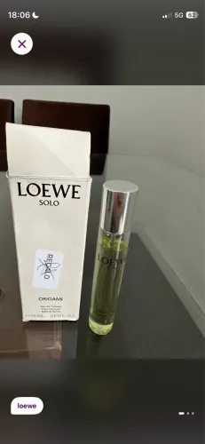 Perfume Loewe solo origami